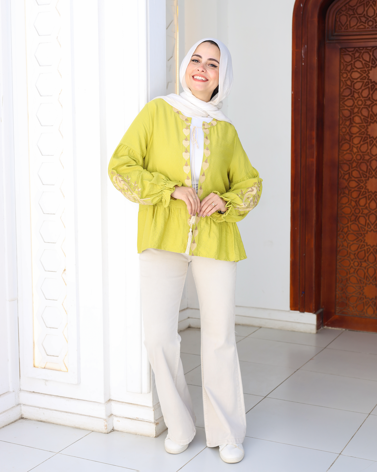 Open front Blouse