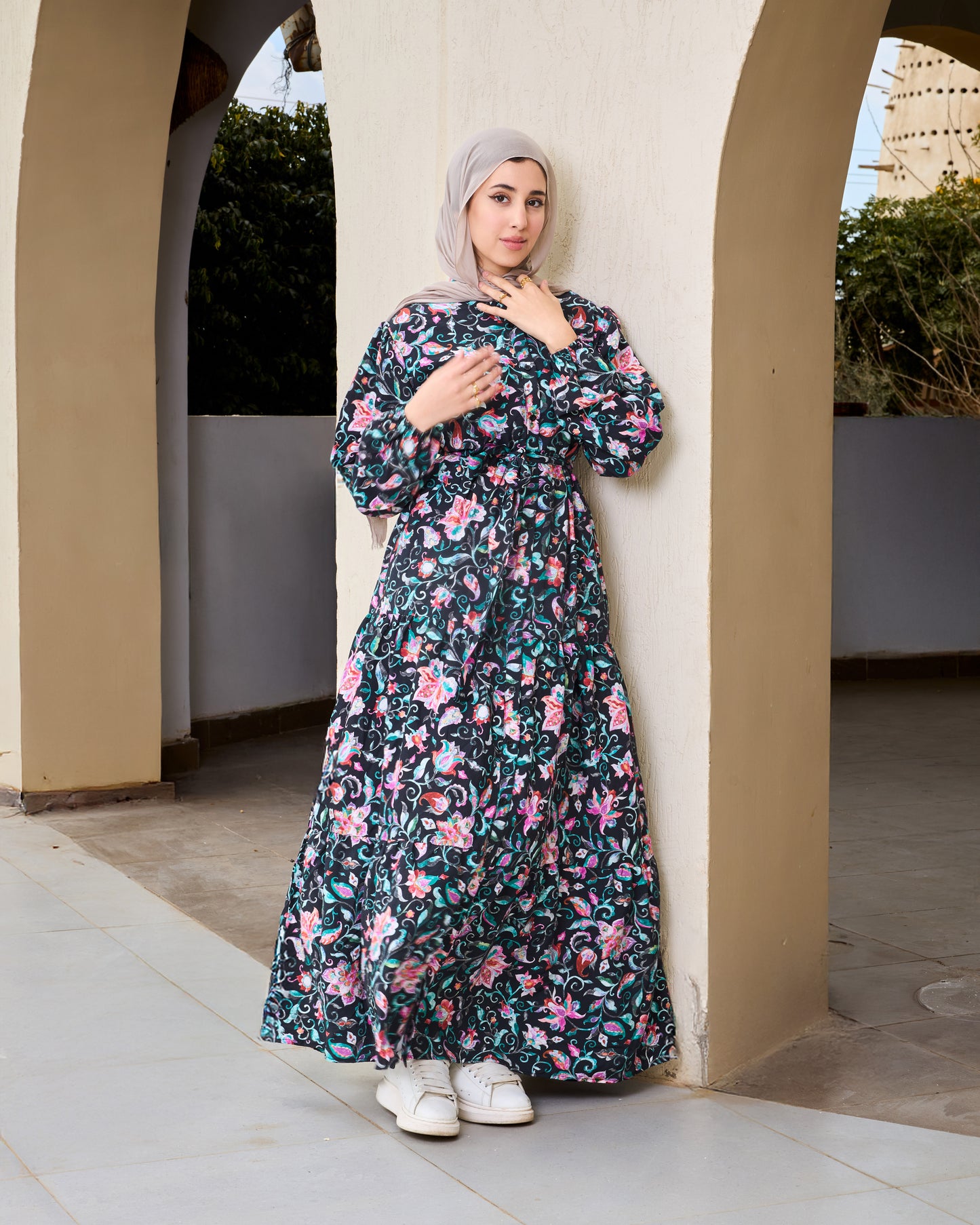 Dark Floral Grace