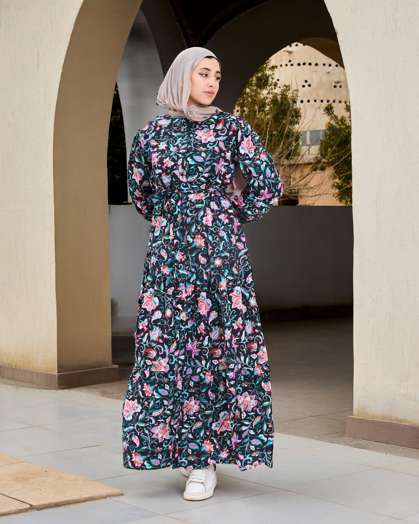 Dark Floral Grace