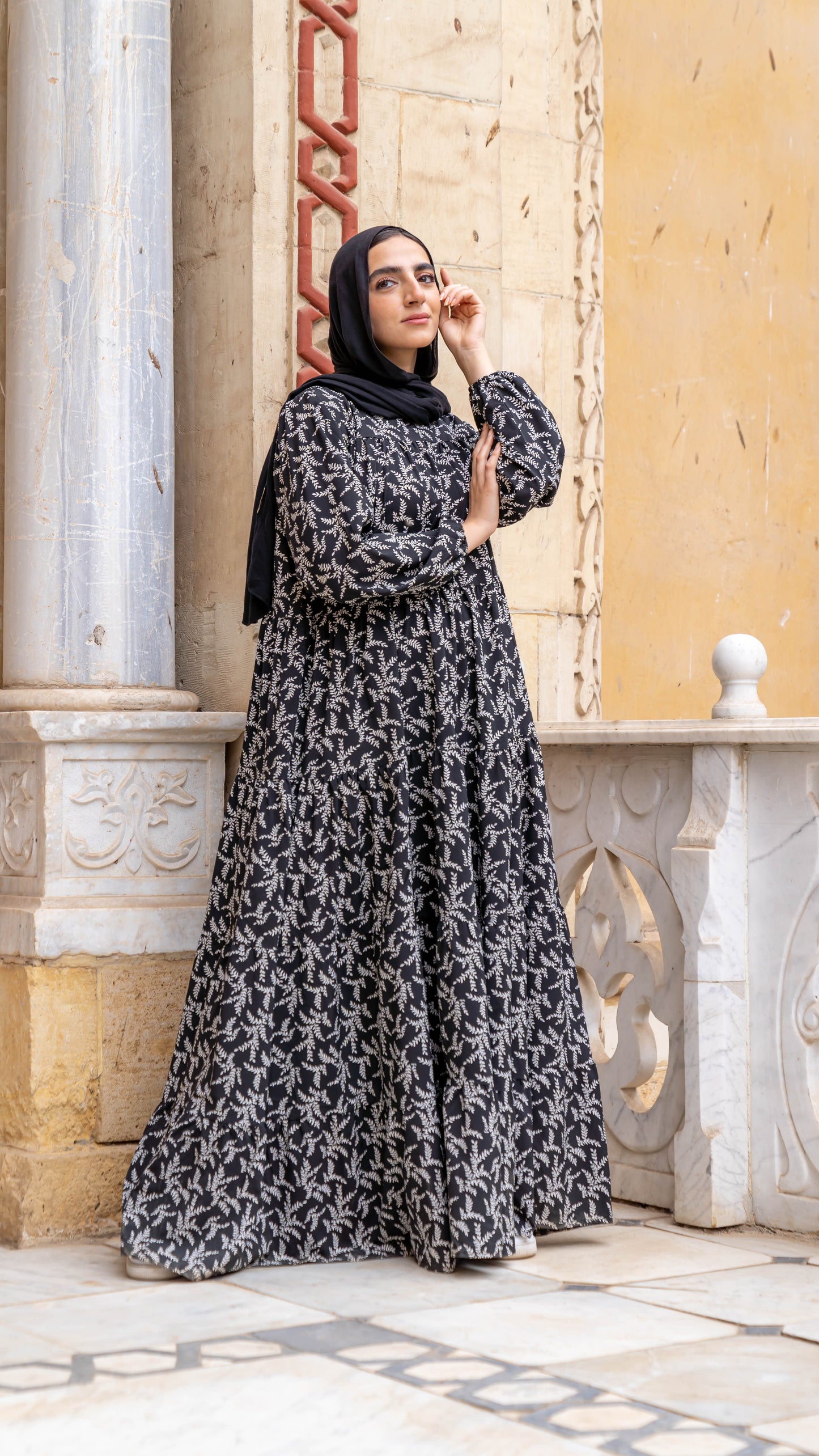 Soft floral dress