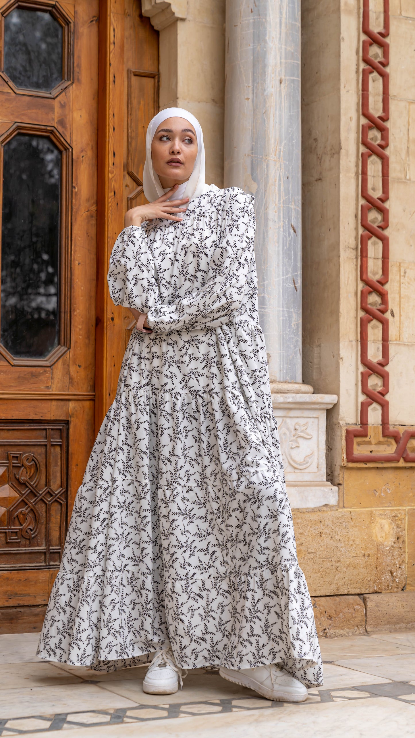 Soft floral dress
