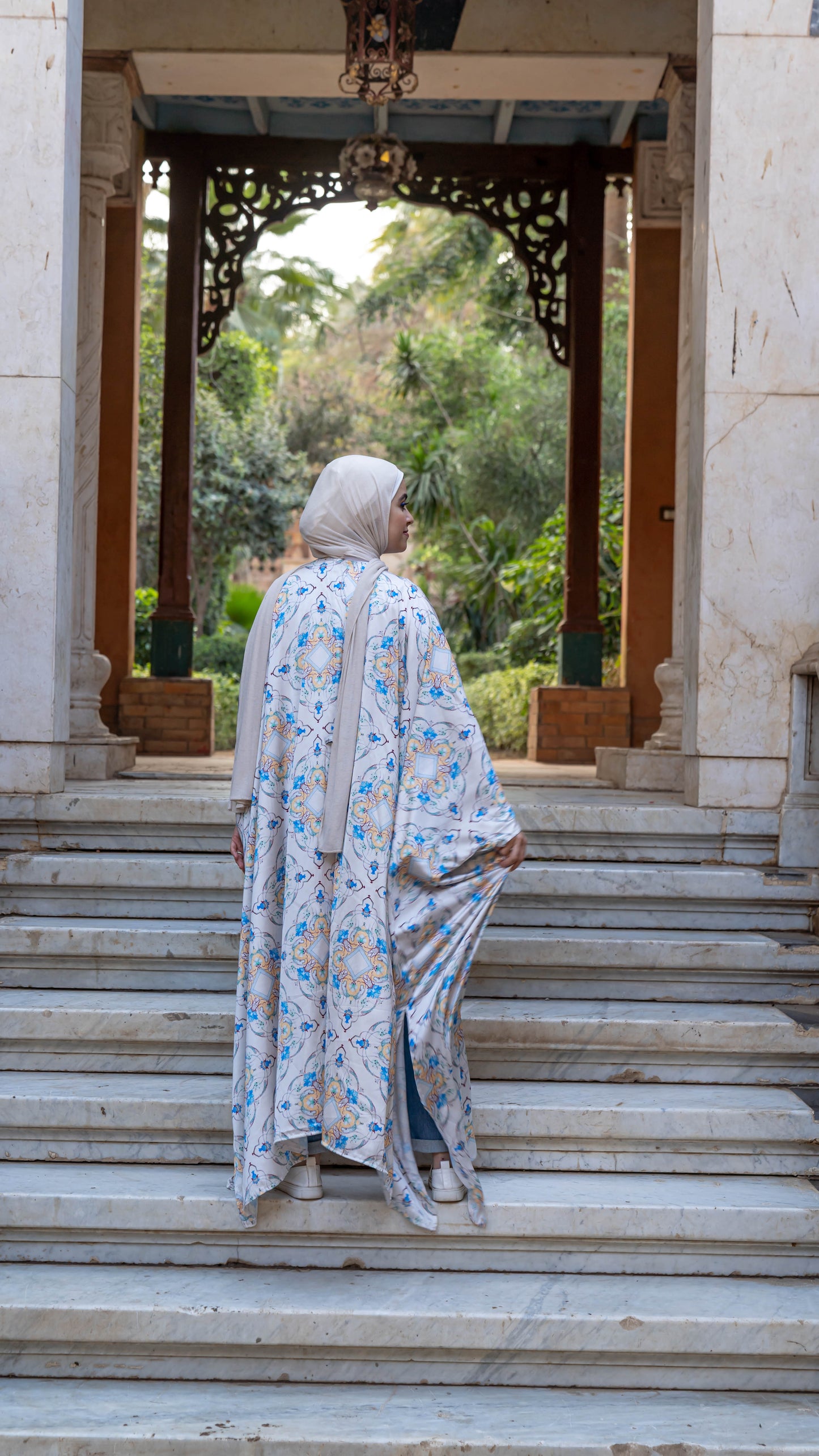 Satin kimono