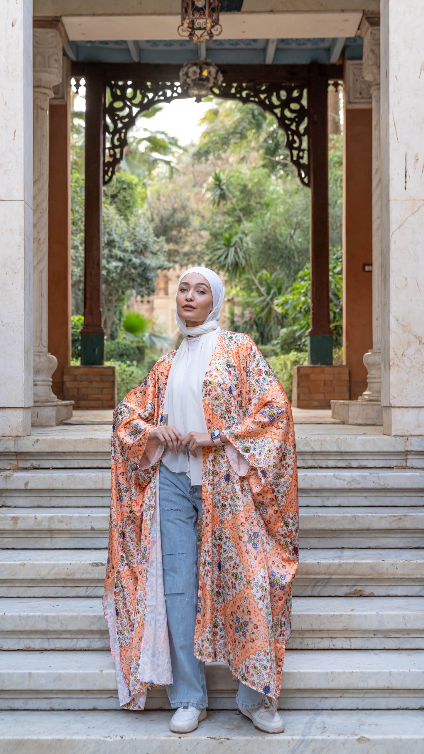 Satin kimono