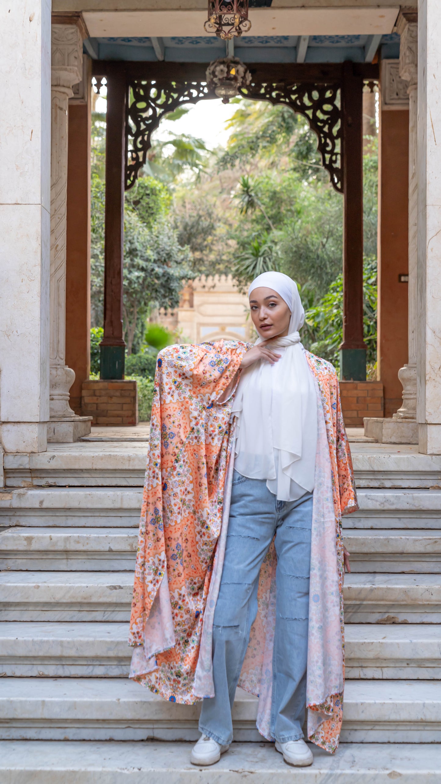 Satin kimono
