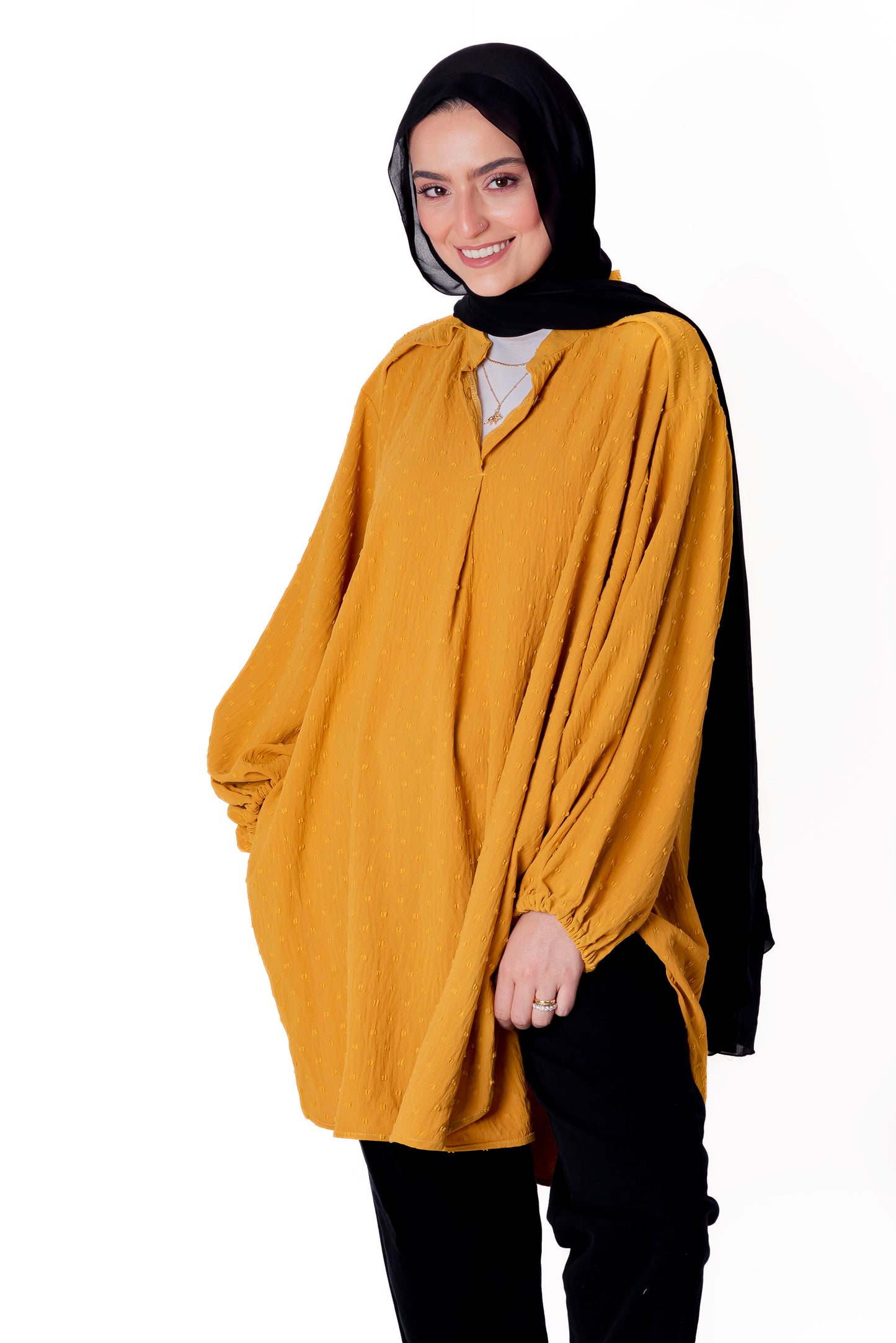 bubble blouse