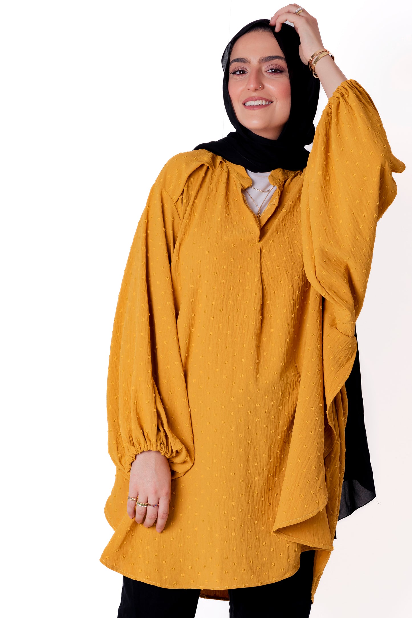 bubble blouse