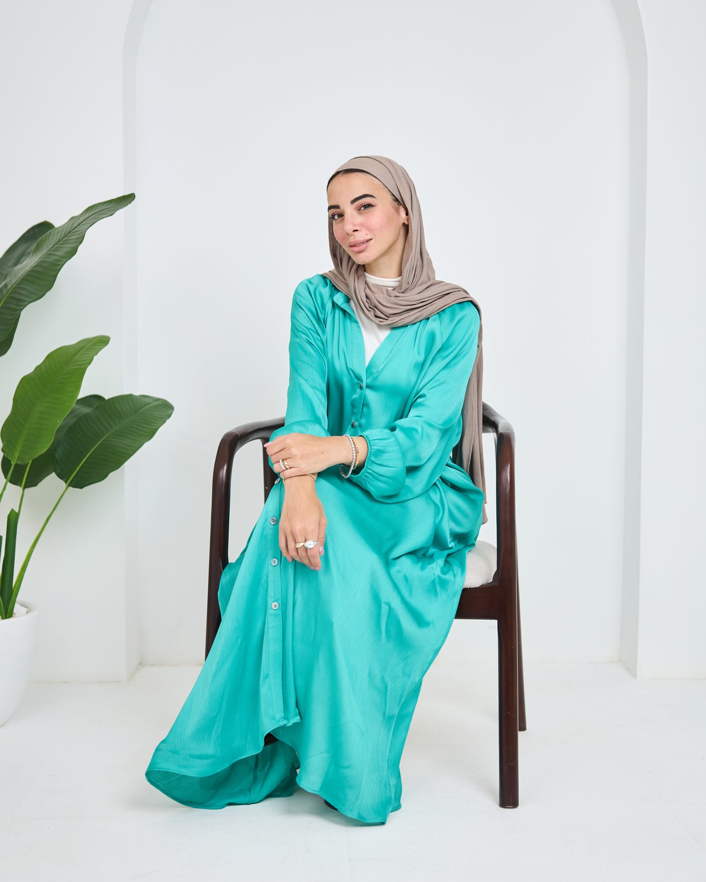 Satin dress