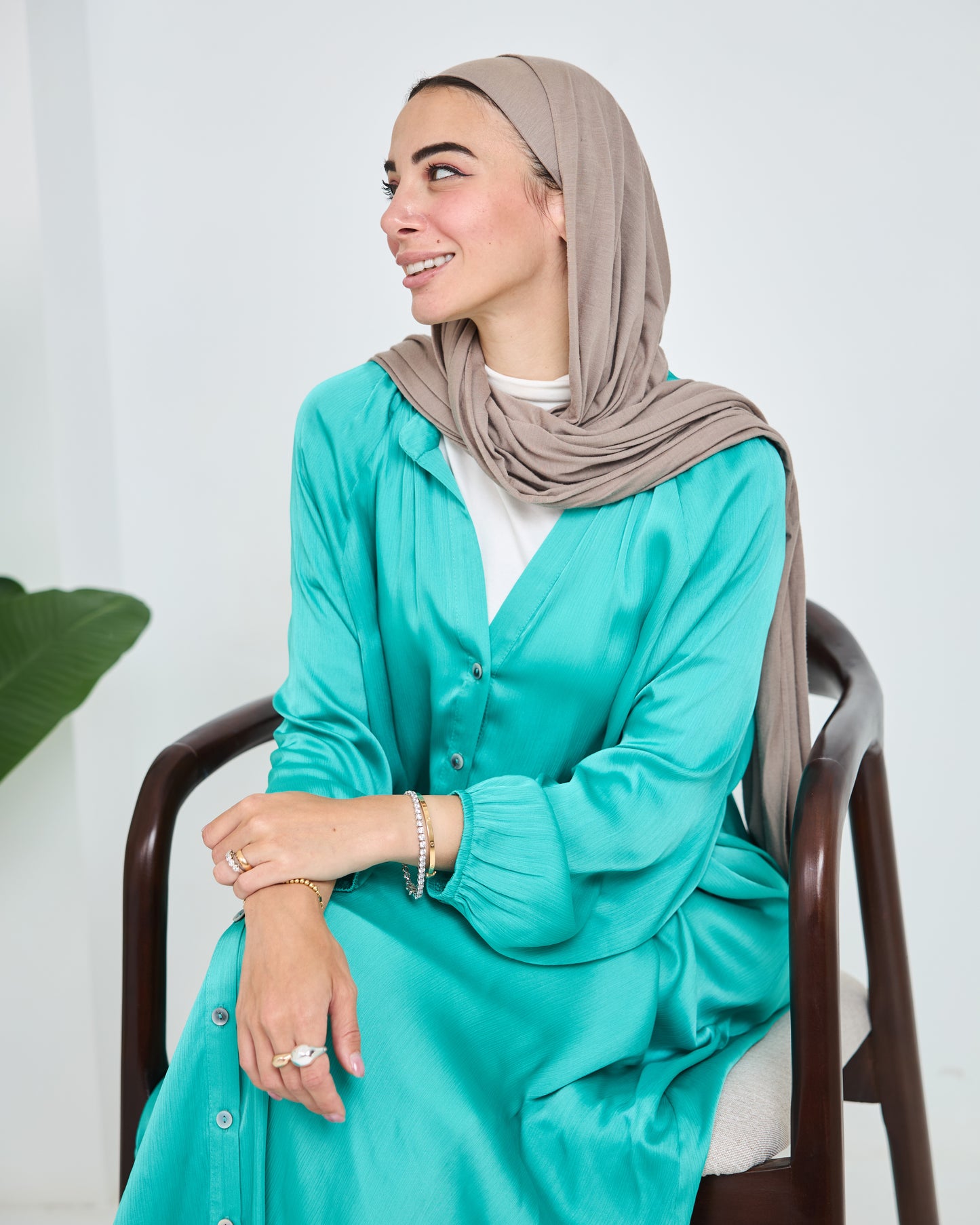 Satin dress