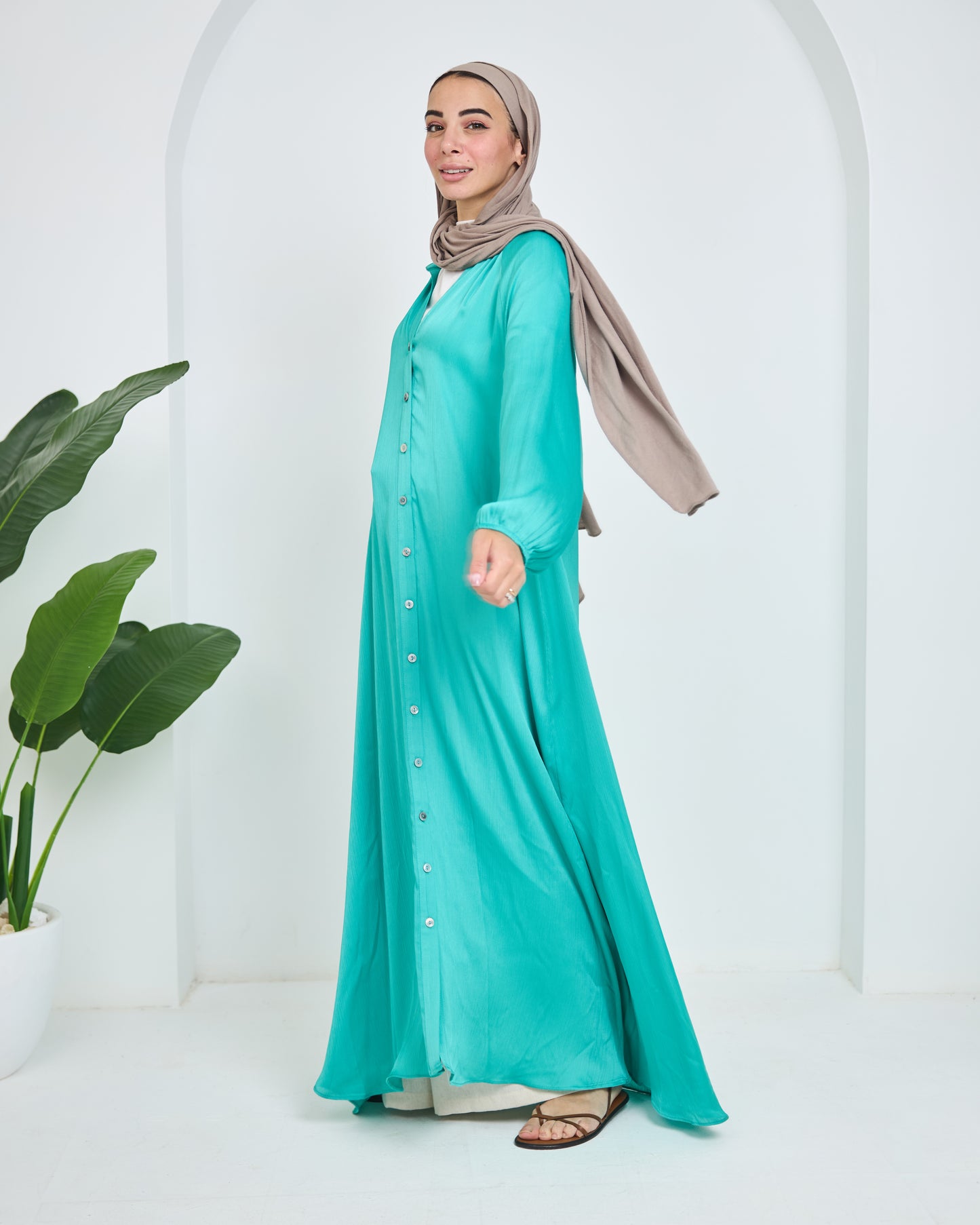 Satin dress