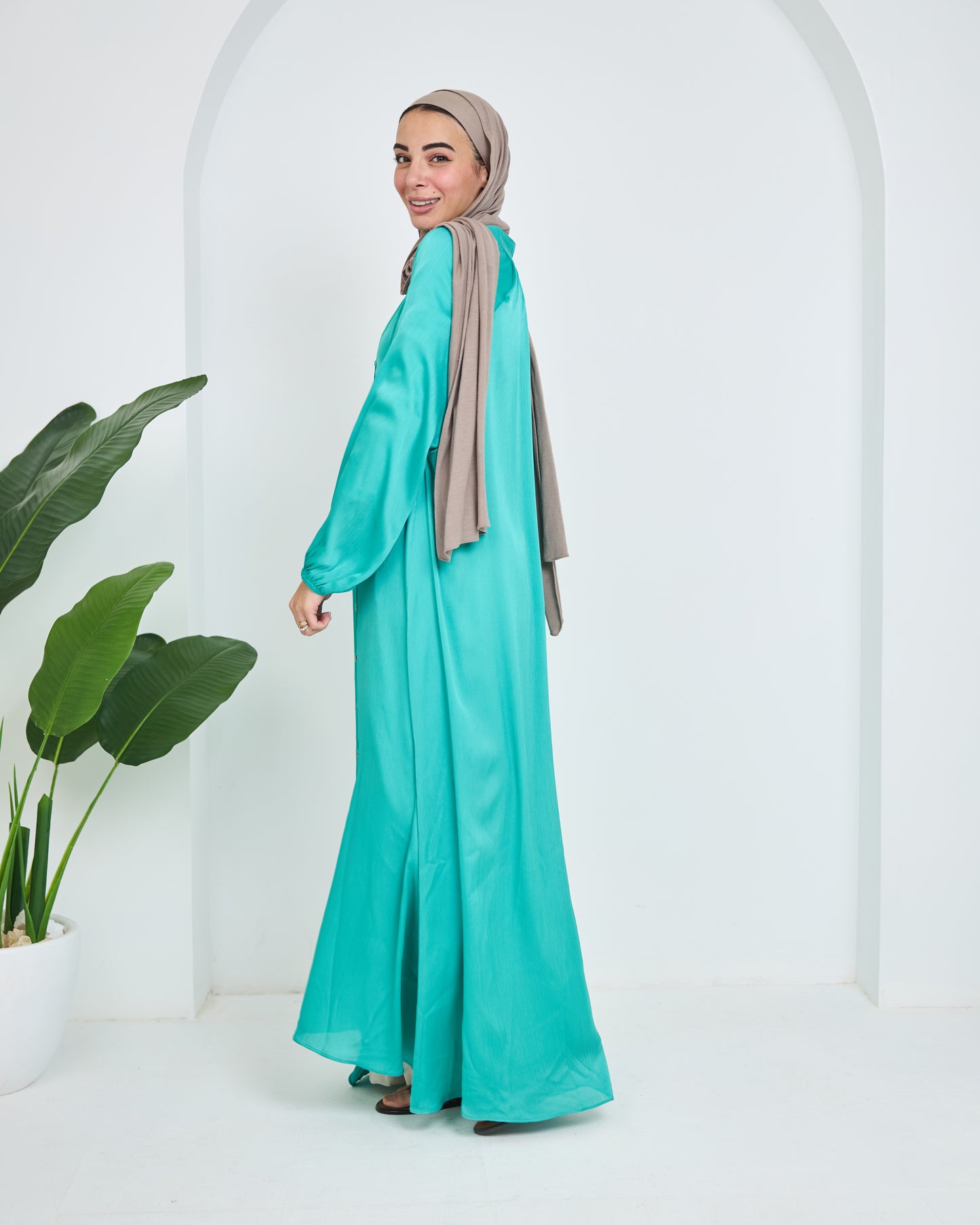 Satin dress