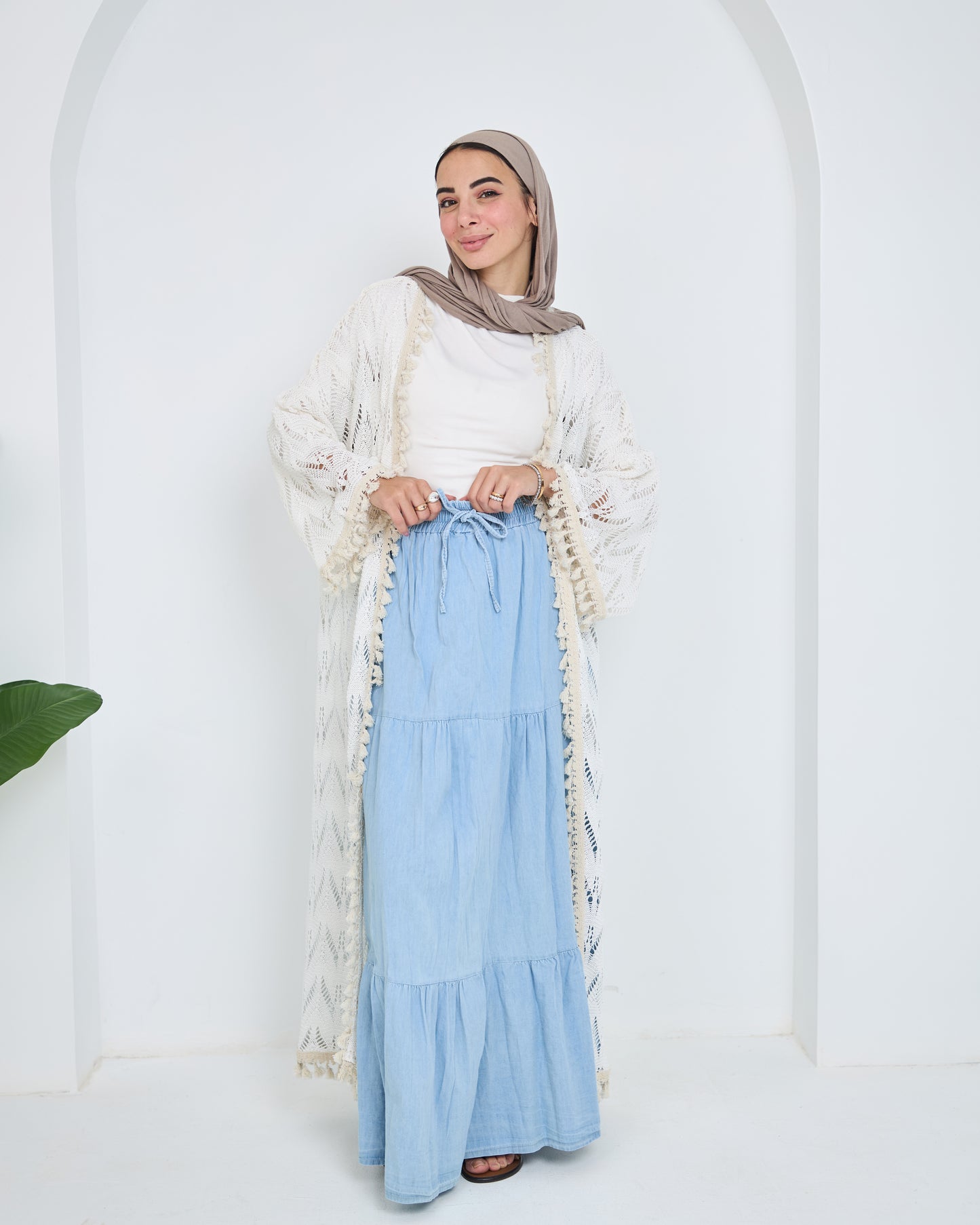 Dinem skirt in baby blue