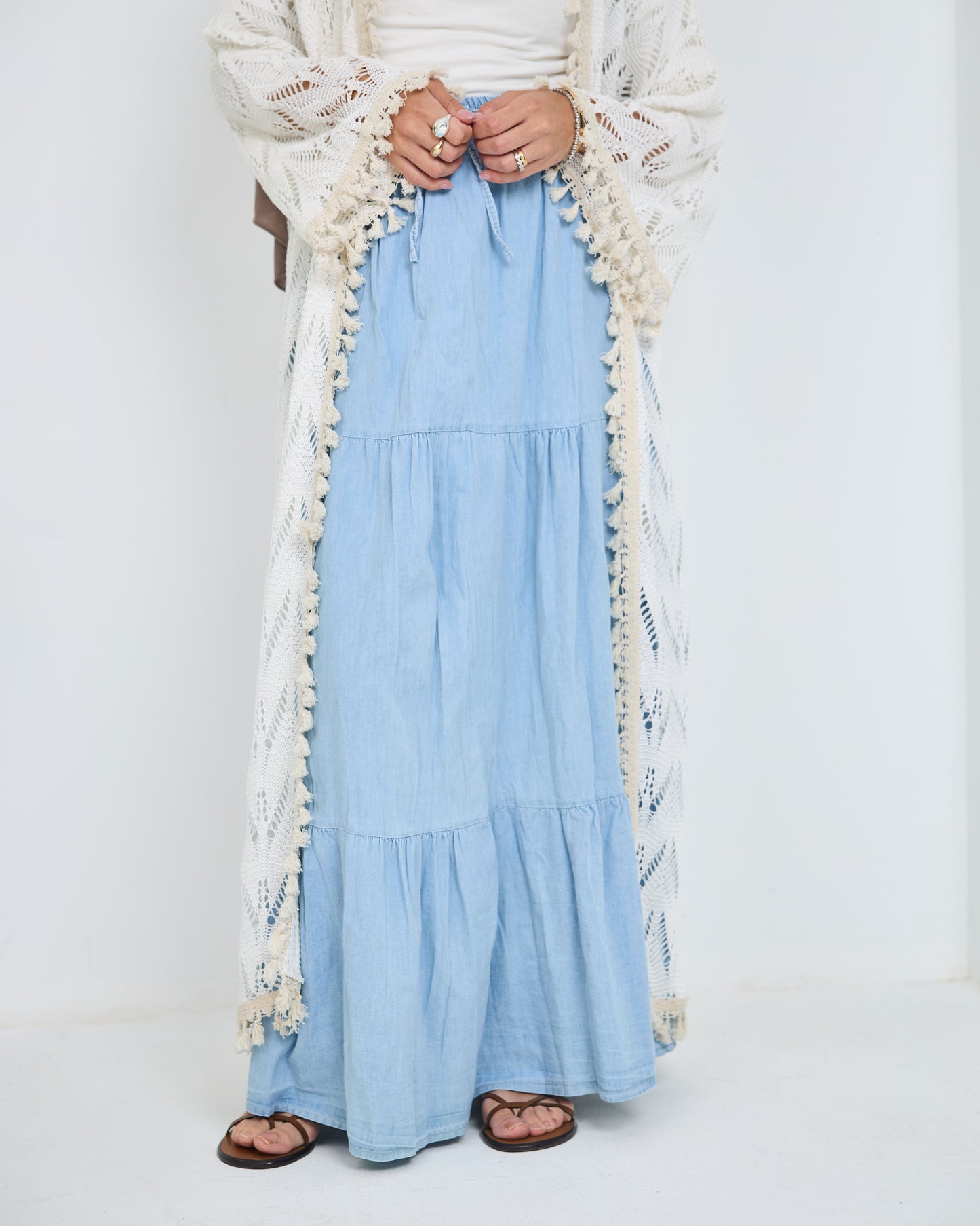 Dinem skirt in baby blue