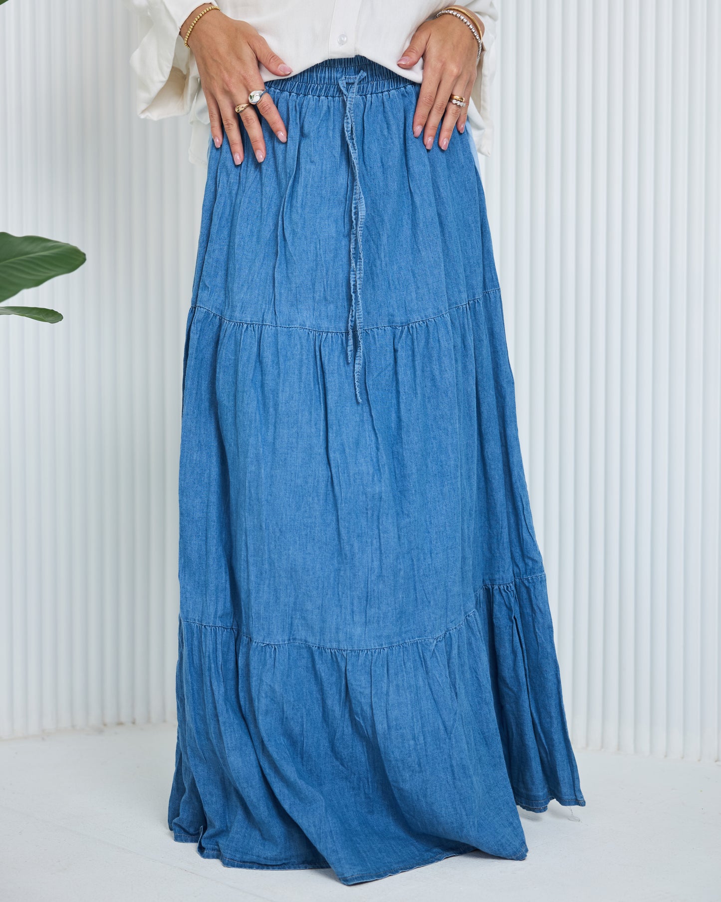 Denim skirt