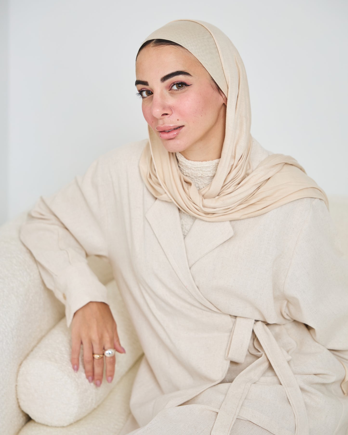 linen suit