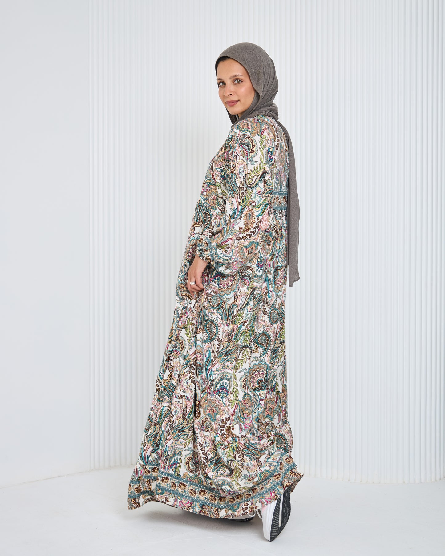 Paisley-pattern Dress