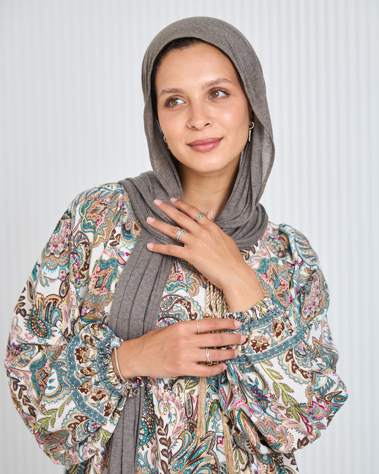 Paisley-pattern Dress