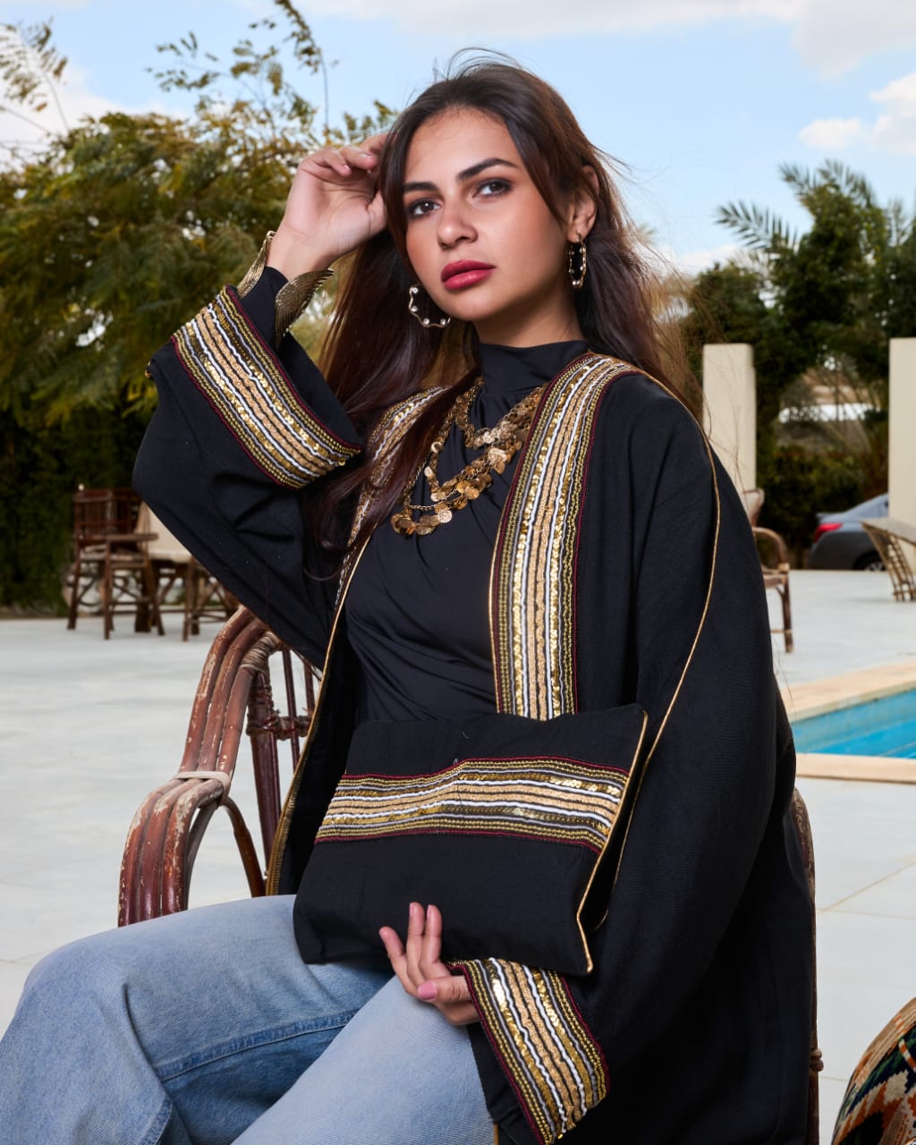 Linen kaftan