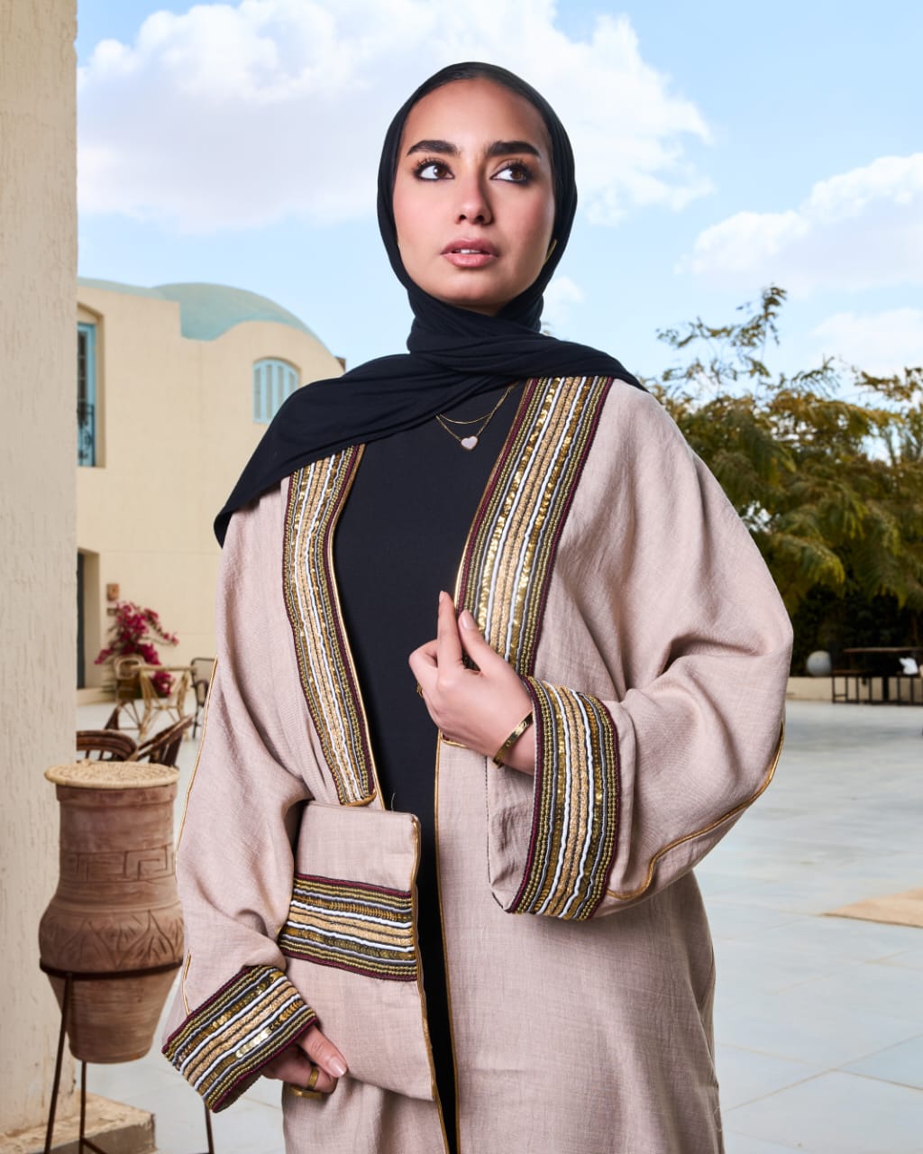 Linen kaftan