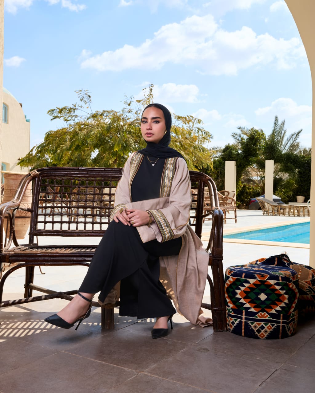 Linen kaftan