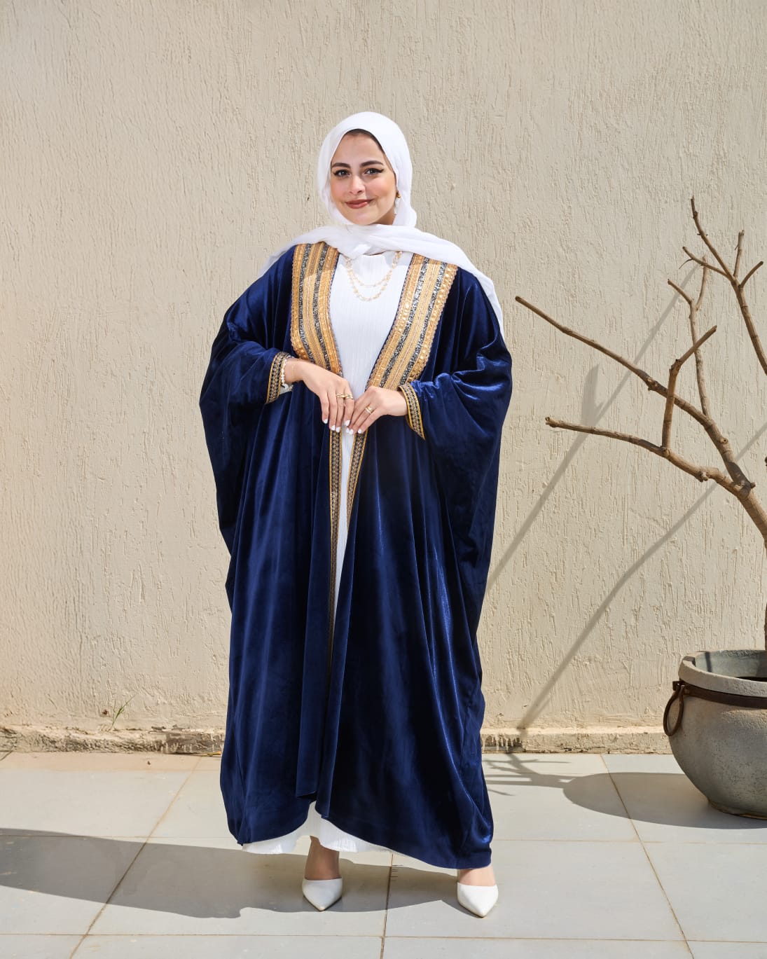Velvet kaftan