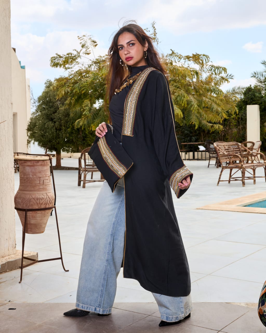 Linen kaftan