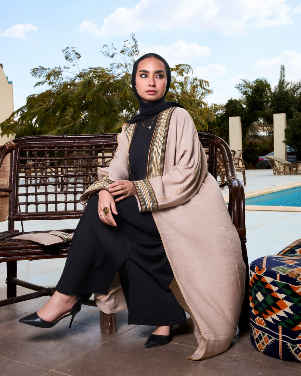 Linen kaftan