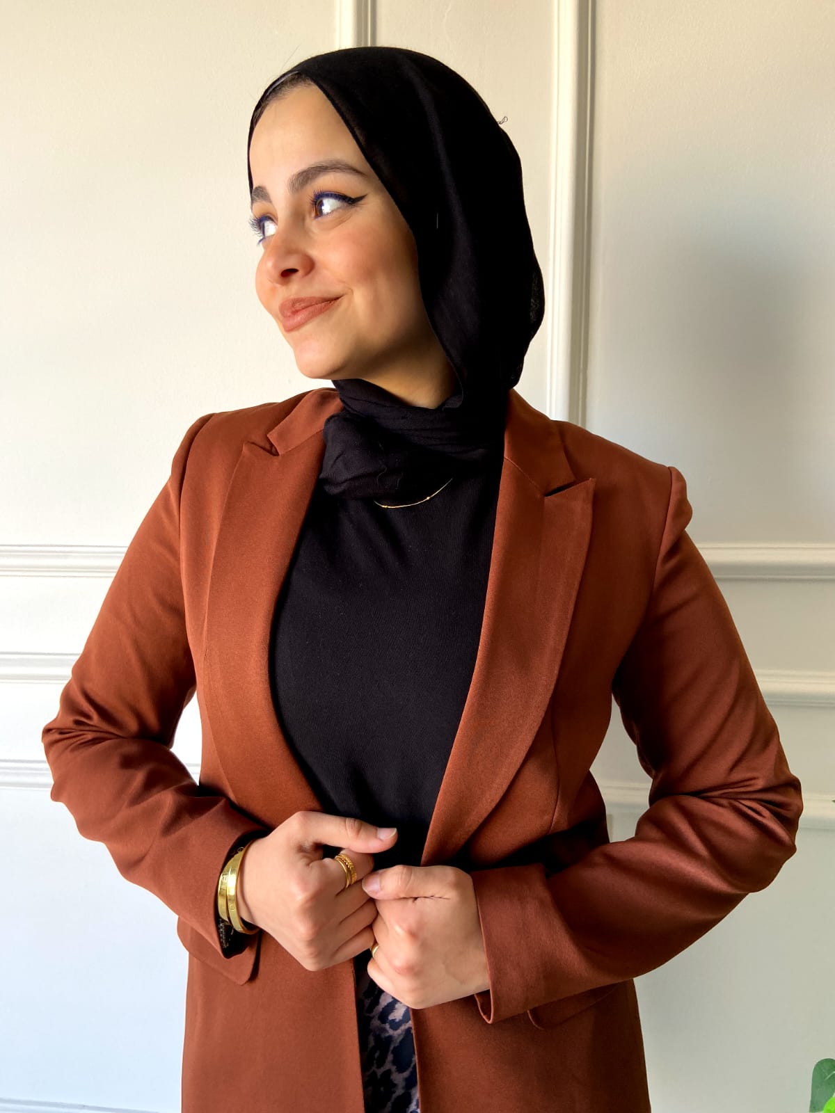Blazer in brown