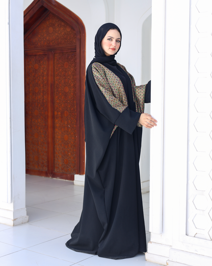 Elegance Black Kaftan