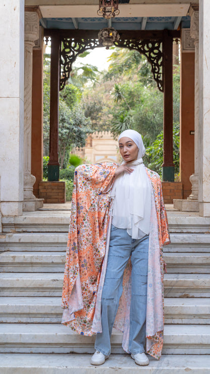 Satin kimono
