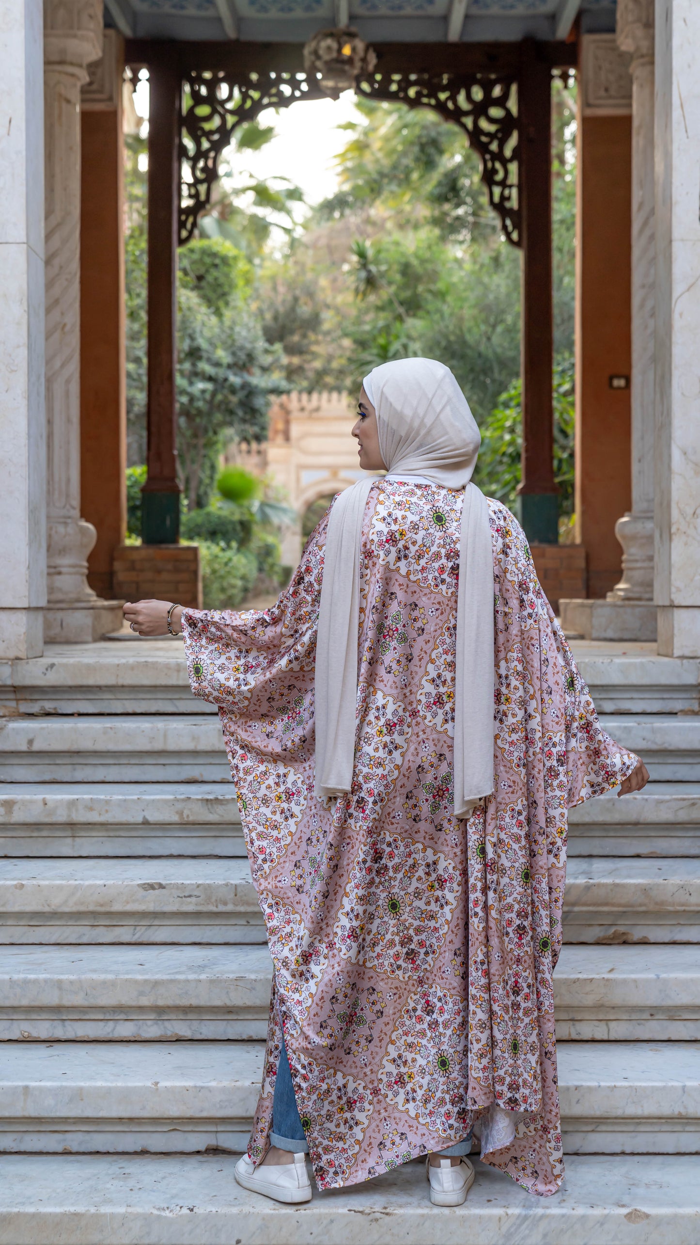 Satin kimono