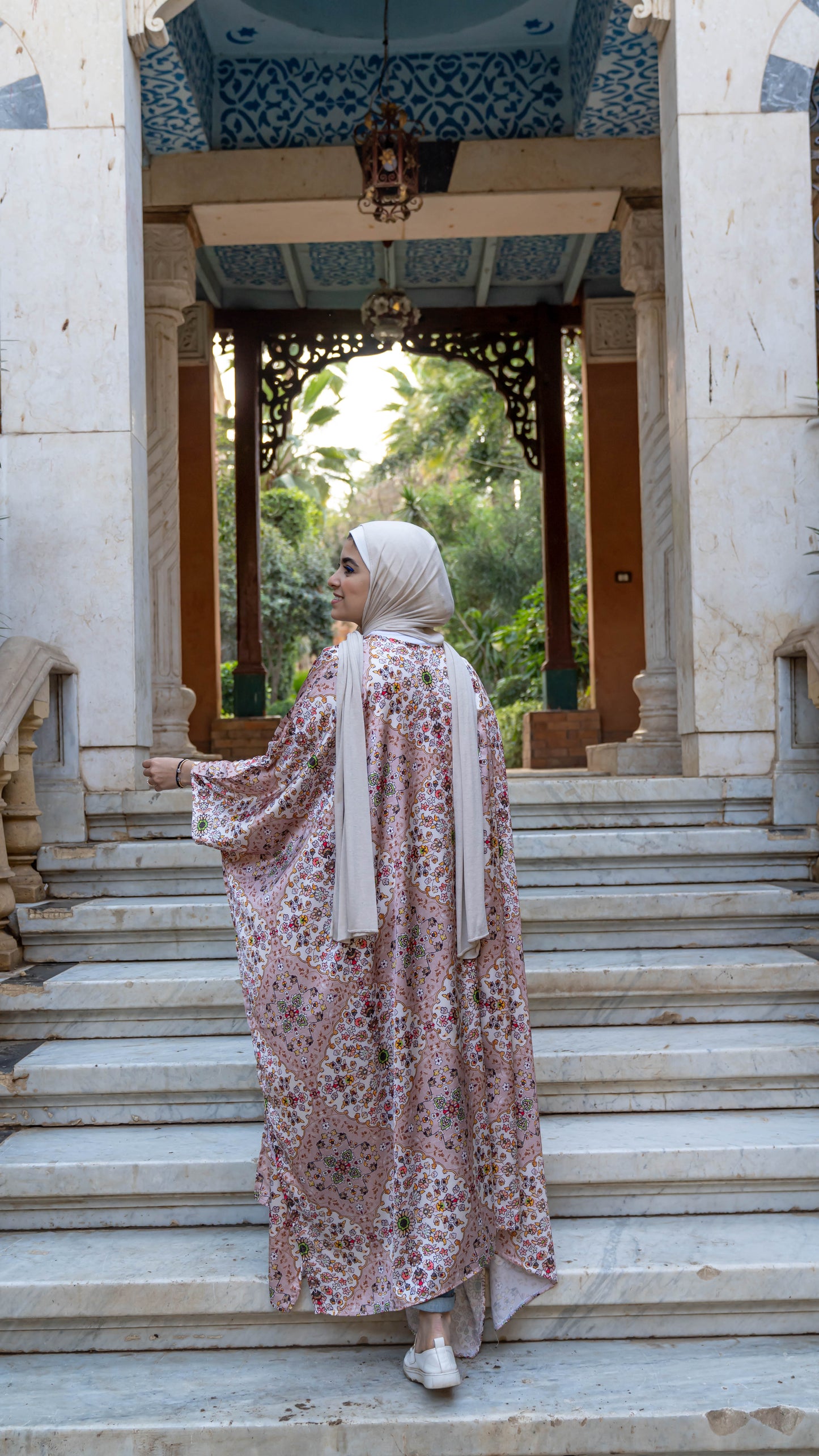 Satin kimono