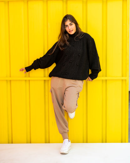 Black sweater