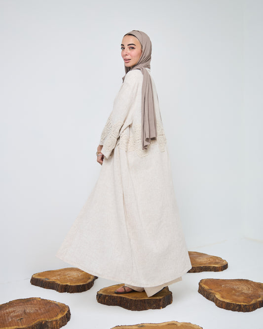 Linen cardigan (pre-order)