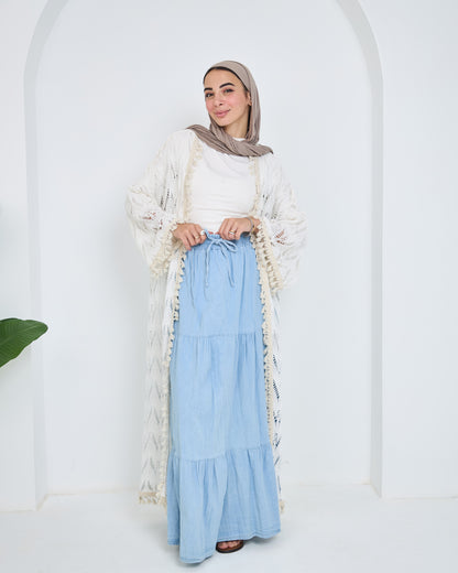 Dinem skirt in baby blue