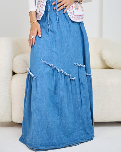 Denim skirt