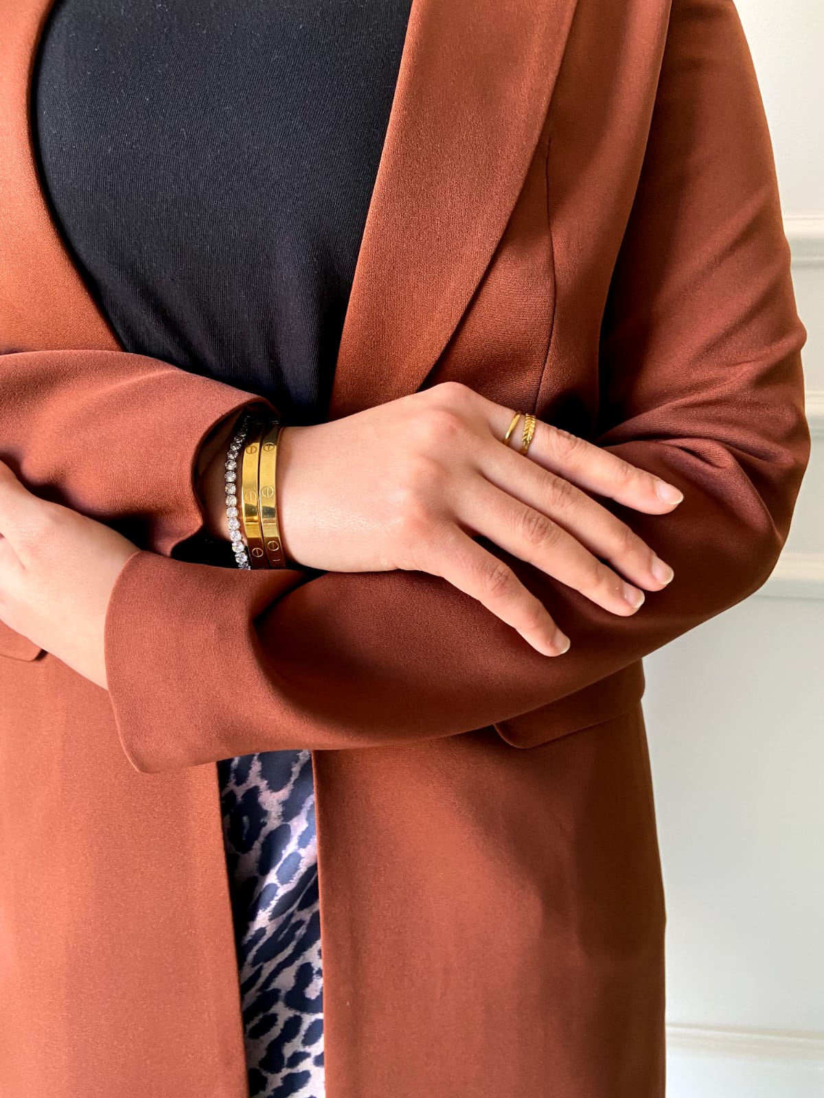 Blazer in brown