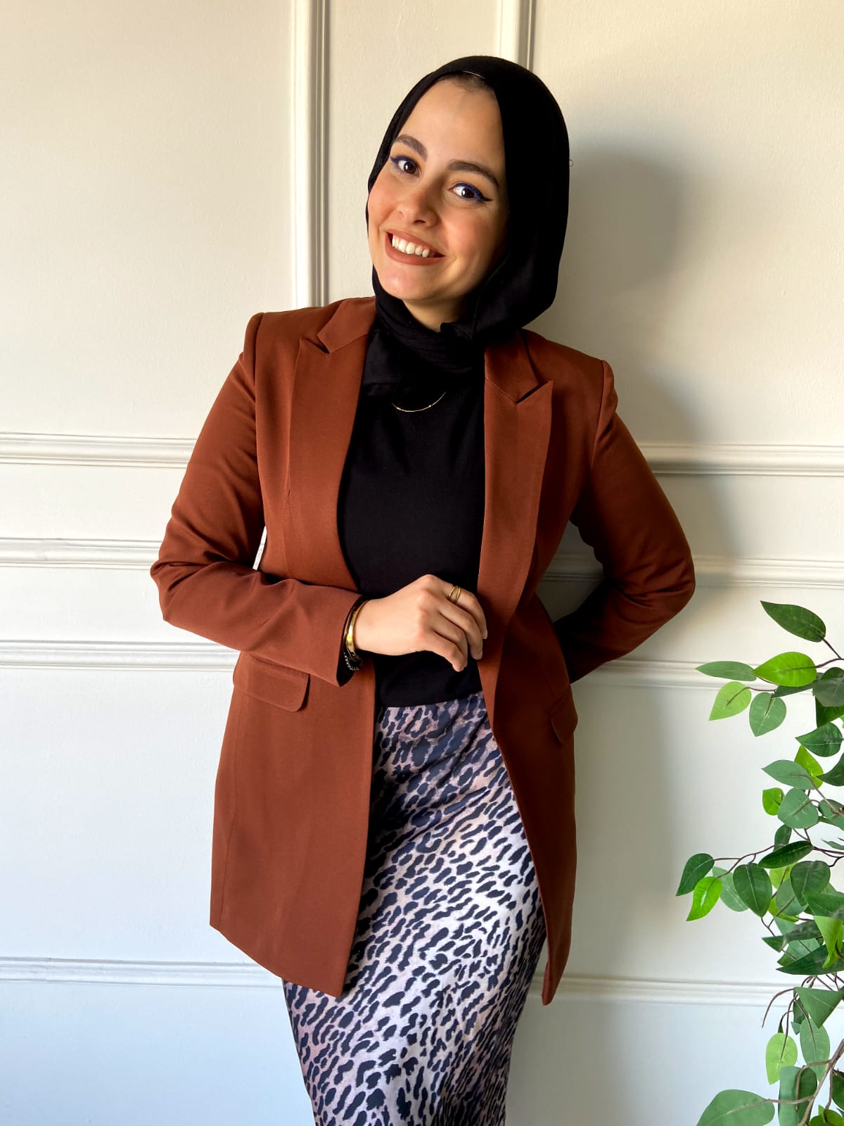 Blazer in brown