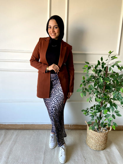 Blazer in brown